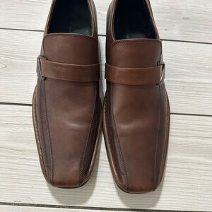 Brown Leather Men's Loafers